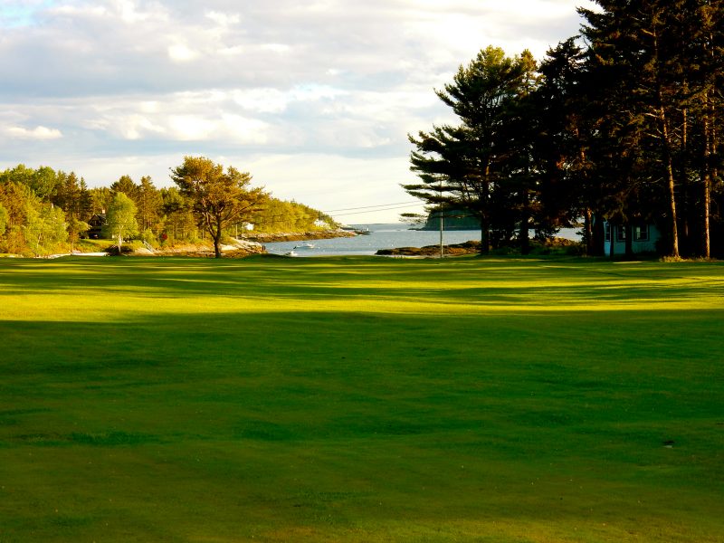 Ocean view from Golf Course, Sebasco Harbor Resort, ME