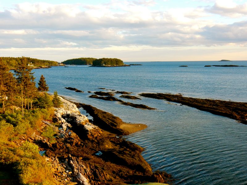 Ocean view from Lighthouse, Sebasco Harbor Resort ME