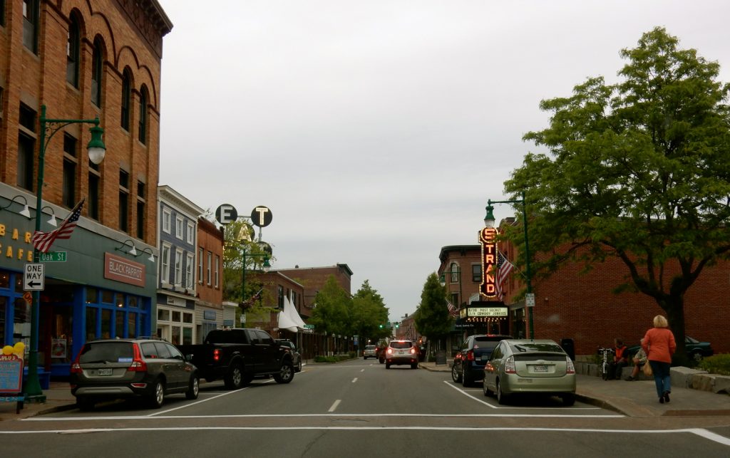 Rockland Maine downtown