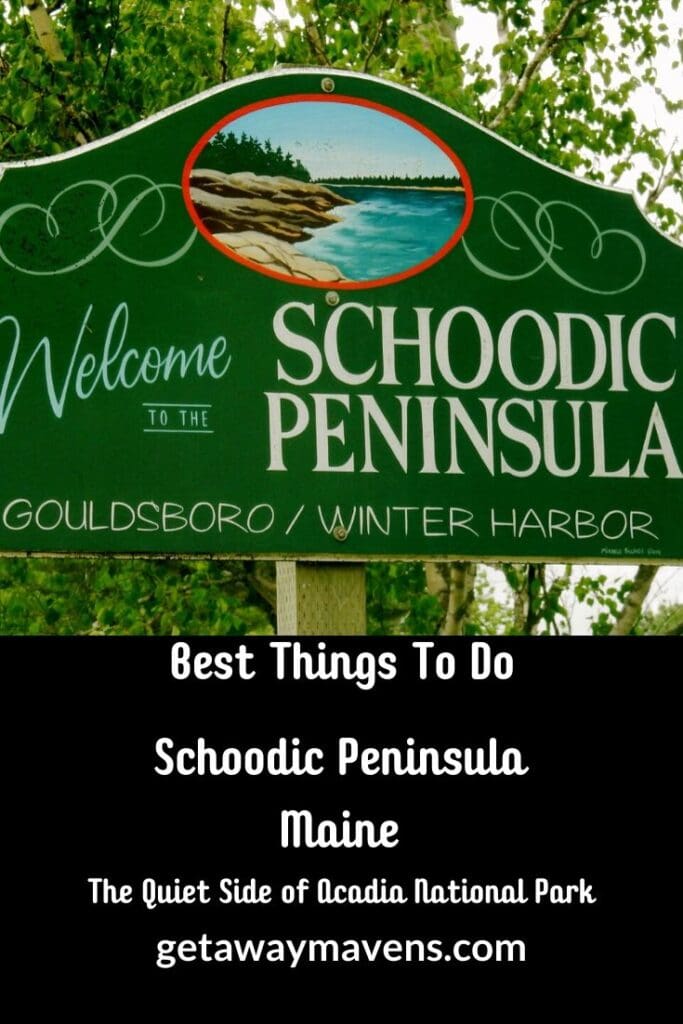 Schoodic Peninsula ME Pin