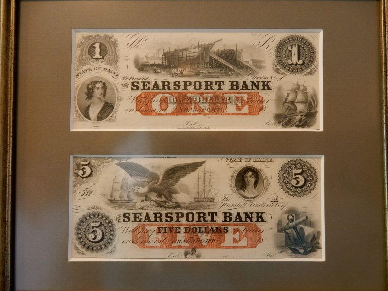 Searsport Bank Note, Penobscot Marine Museum, ME