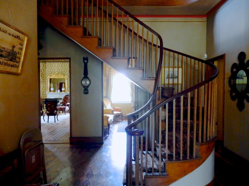 Staircase, Castle Tucker, Wiscasset ME