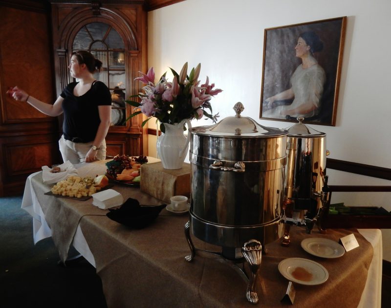 Taking Tea, Harraseeket Inn, Freeport ME