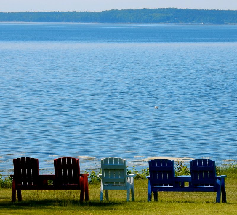 View from Backyard, AV Nickels Inn, ME