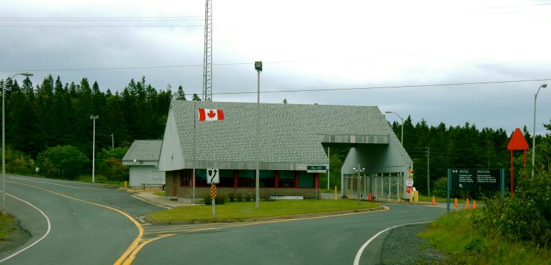 Canada Border Crossing, Lubec to Campobello Island