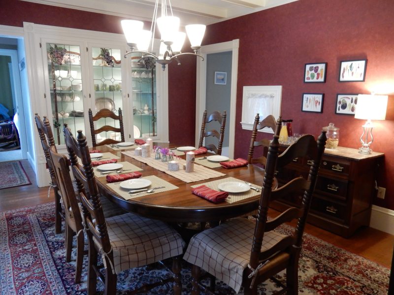 Dining Room, Peacock House, Lubec ME