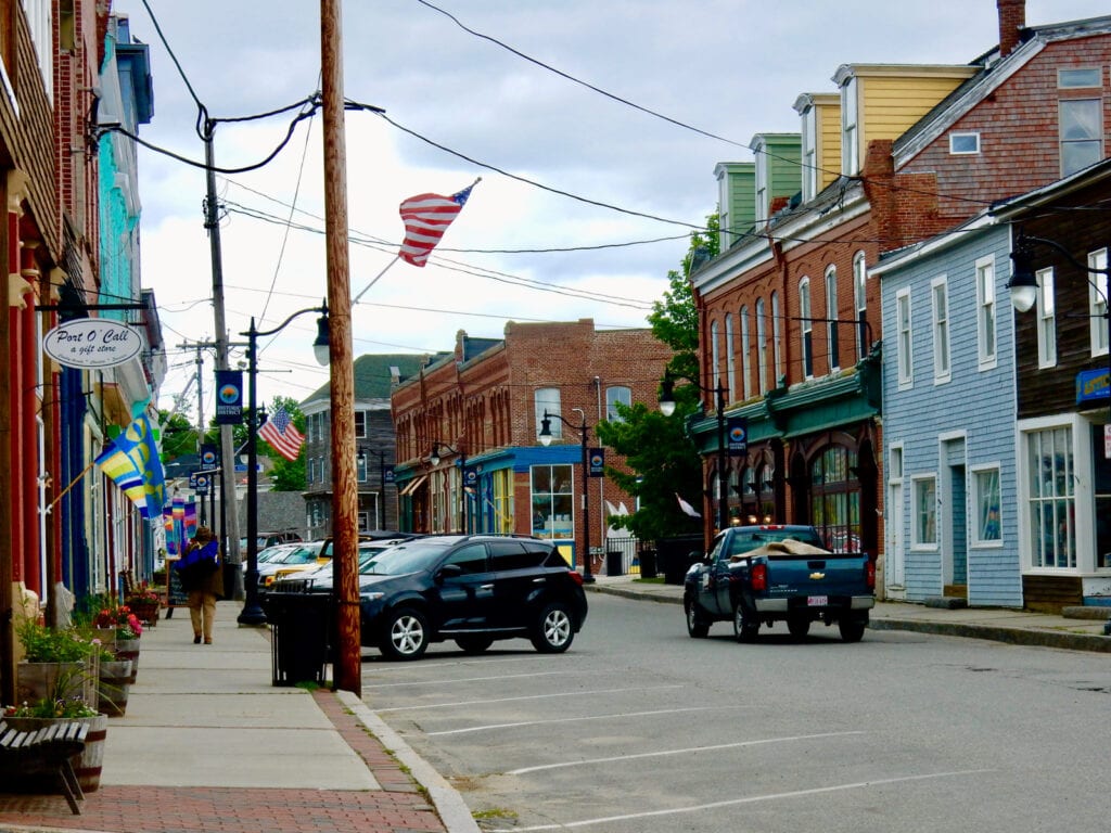 Downtown Eastport ME