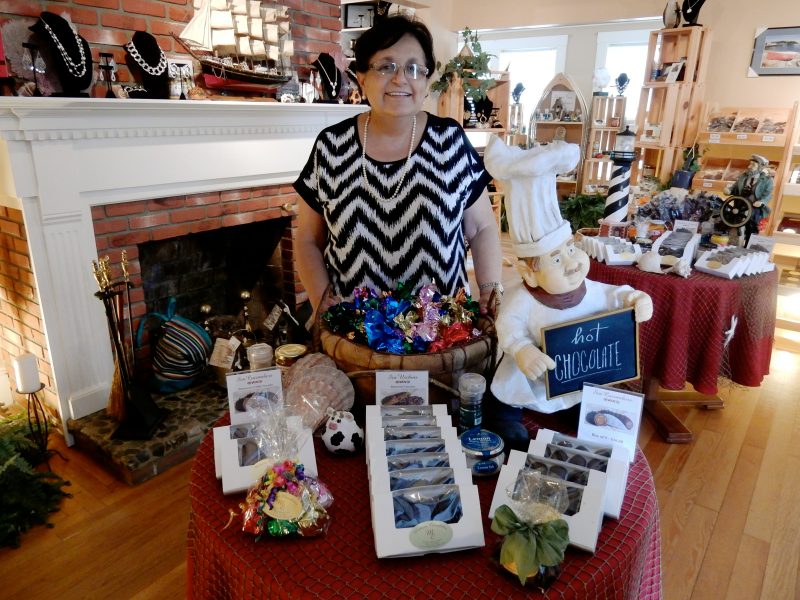 Monica Elliot, Chocolatier, Lubec ME