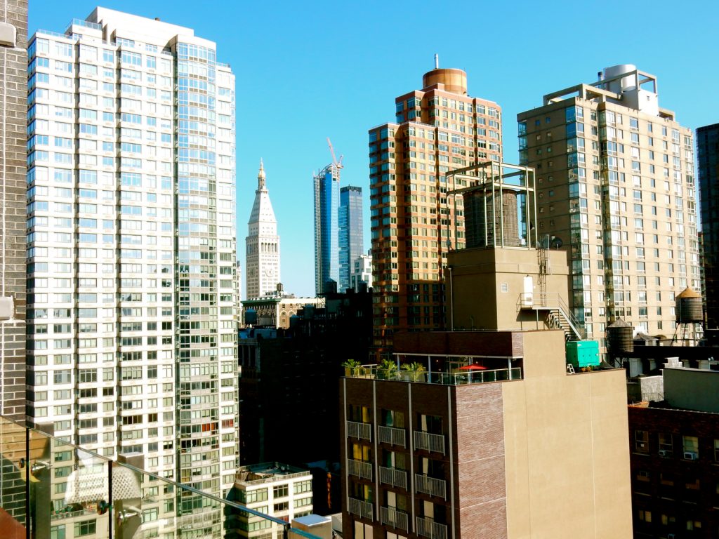 View from Roof, Cambria Chelsea Hotel, NYC