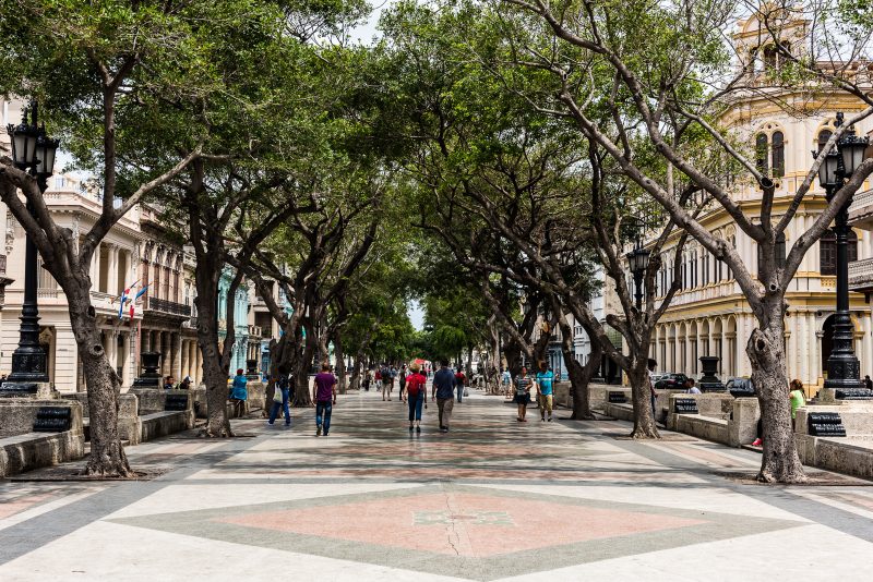 Paseo del Prado - Havana Cuba