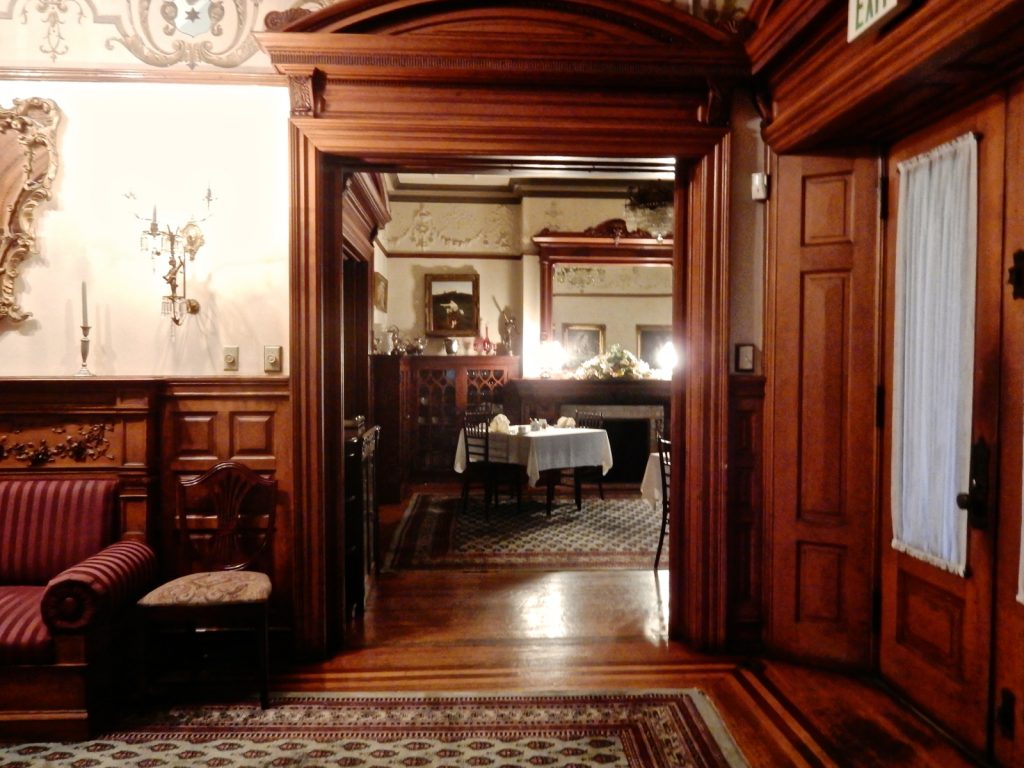 Lobby of the The Gables at Stirling Guest Hotel, Reading