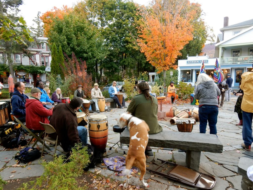 Drum Circle Woodstock NY