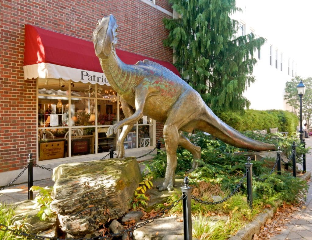 Haddy the dinosaur statue - Haddenfield NJ