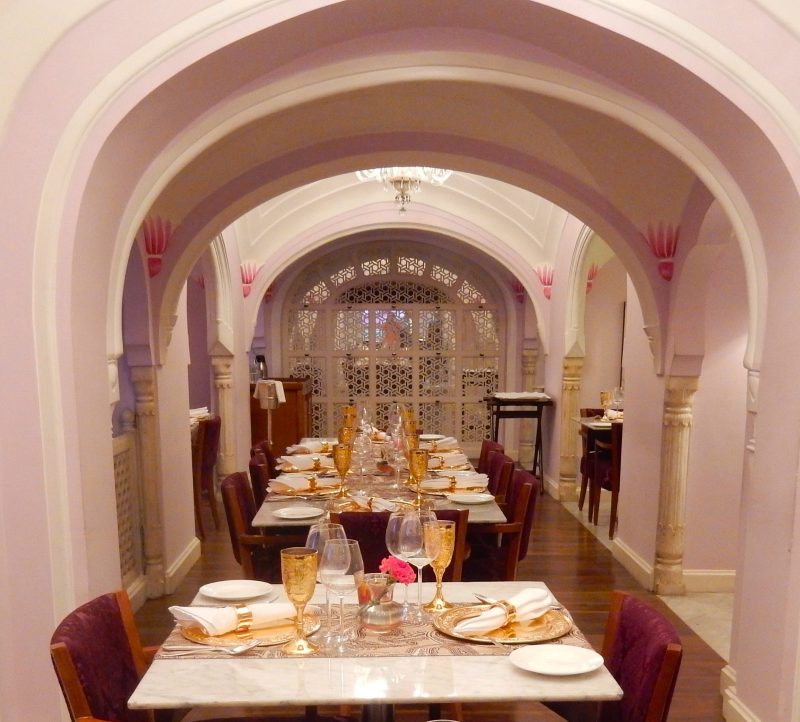Jai Mahal Palace dining