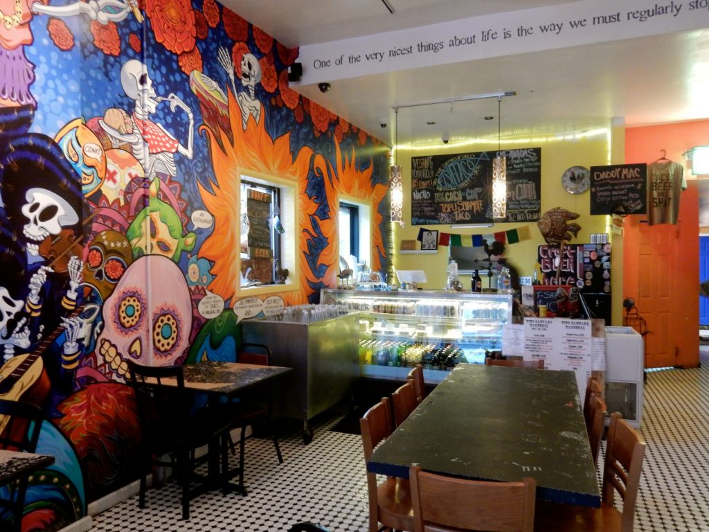 Tito Santana Taqueria restaurant interior