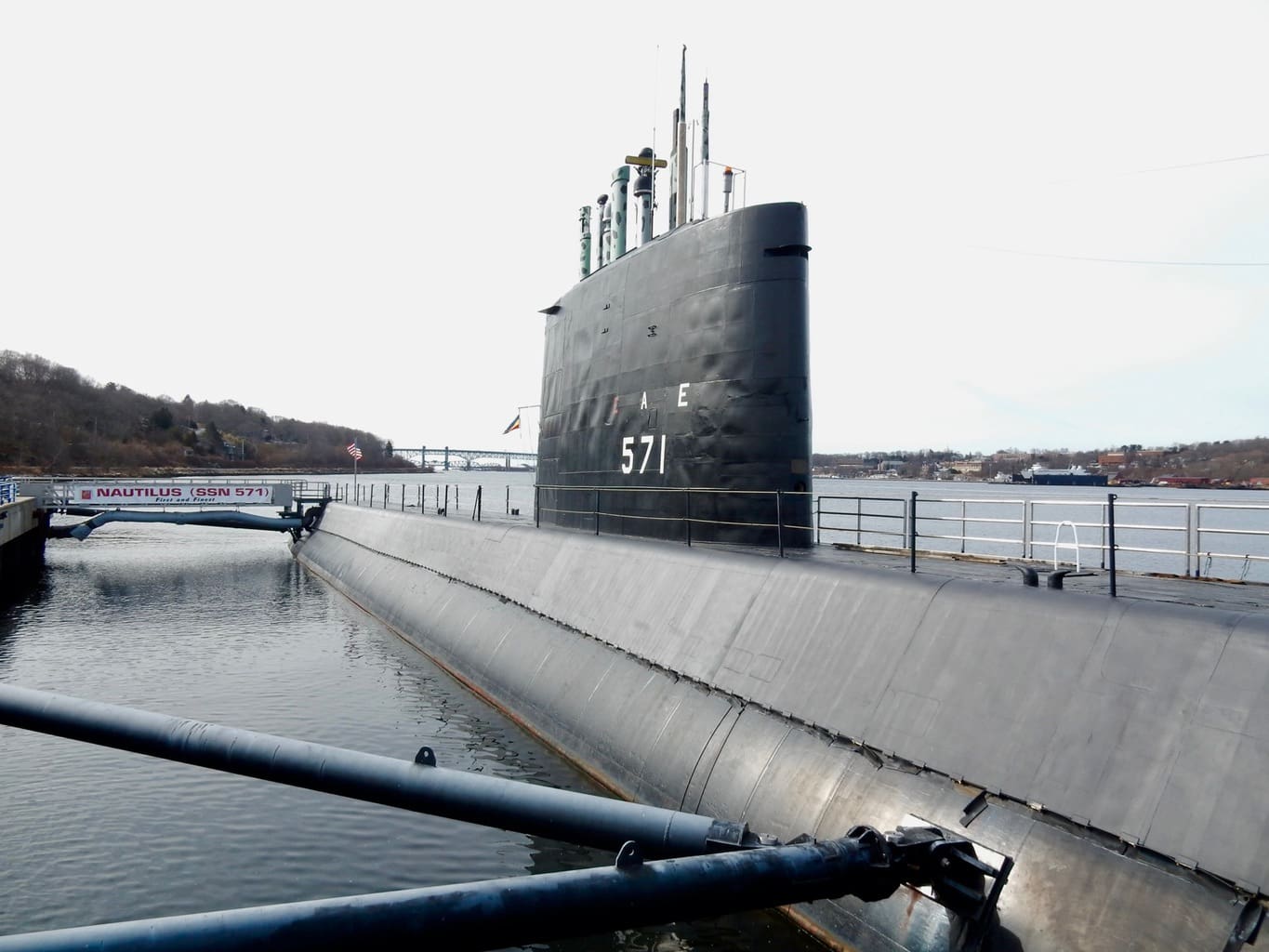USS Nautilus, World's First Nuclear Powered Submarine, Groton CT