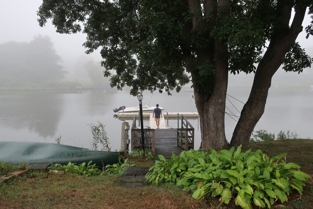 Misty morning Stonington CT