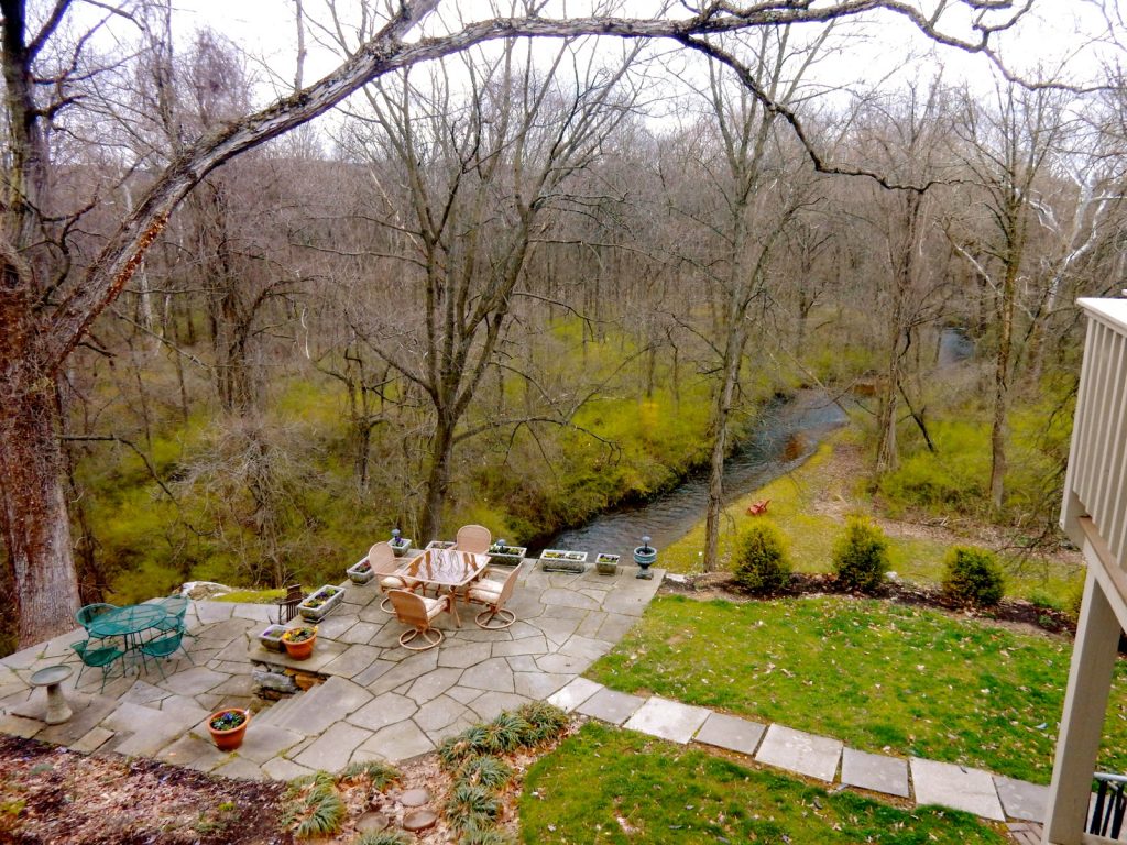 Backyard, Inn at Ragged Edge, Chambersburg PA