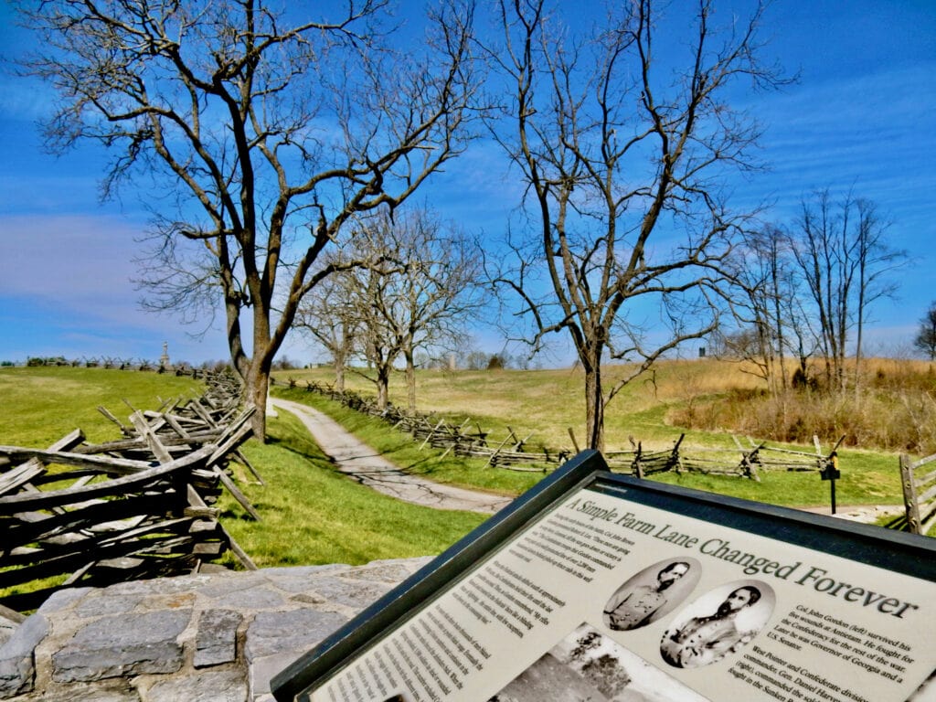 Bloody Lane Antietam MD