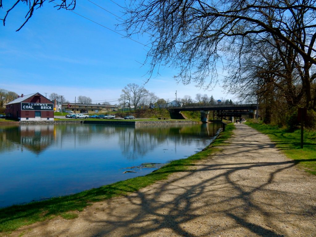 Walking trail - C and O Canal - Williamsport MD