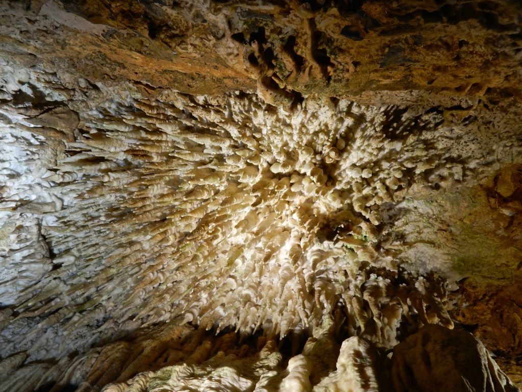 Crystal Grotto stalactites - Boonsboro MD