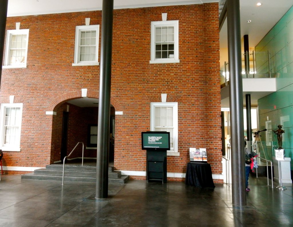 Frelinghuysen Mansion exhibit inside Morris Museum