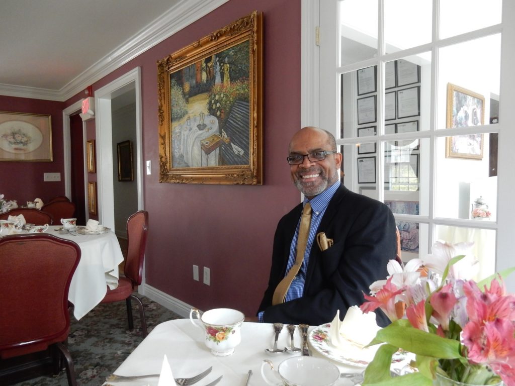 James Howard, Owner Cosy Cupboard Tea Room, Morristown NJ