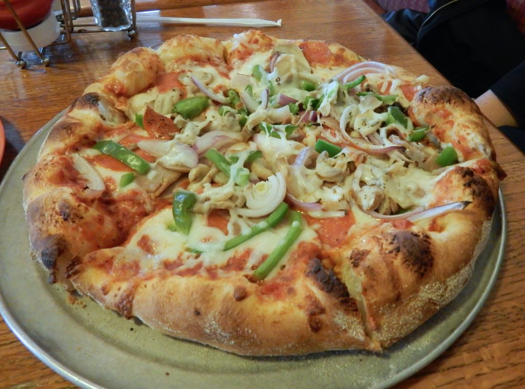 Pizza at Vesta Restaurant - Boonsboro MD