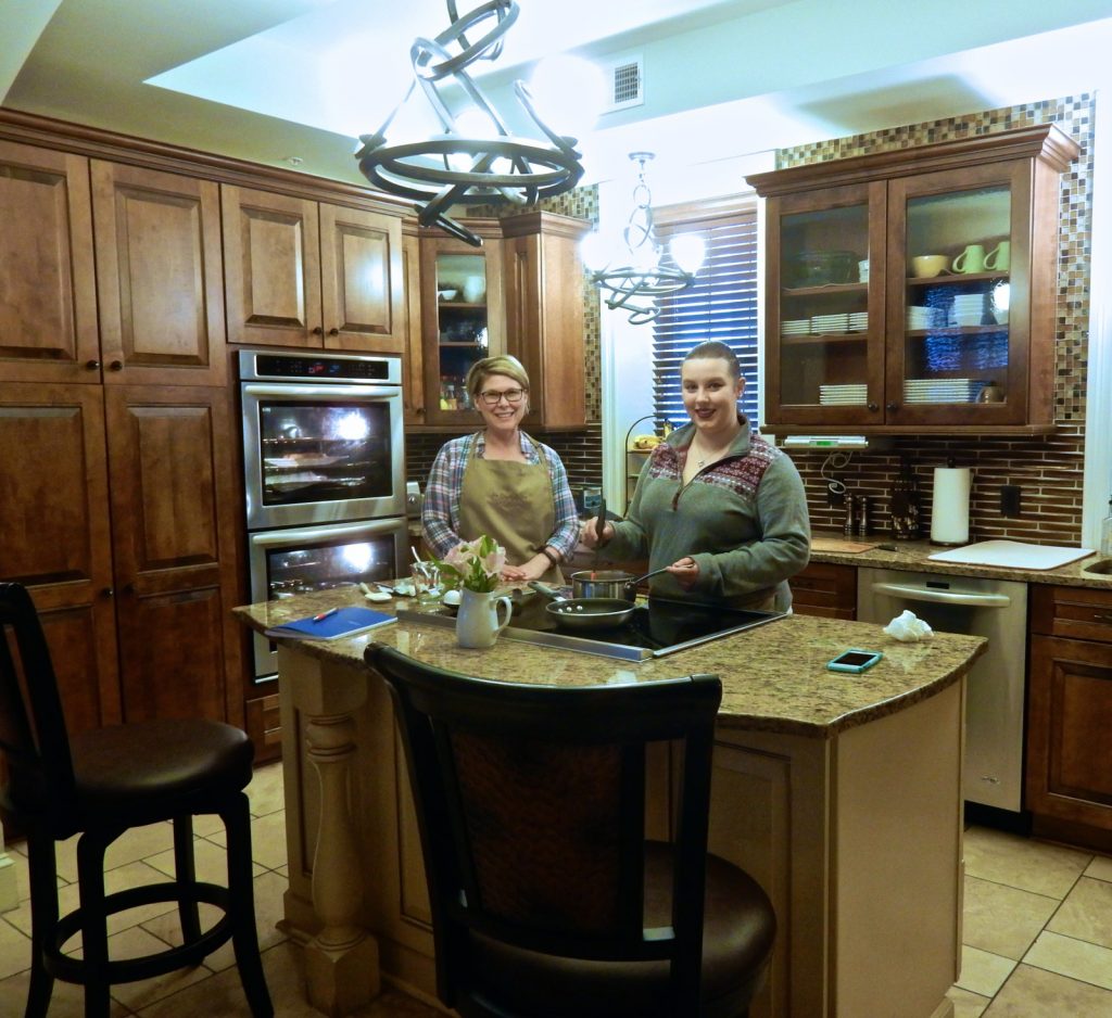 Preparing breakfast in kitchen at Inn Boonsboro MD