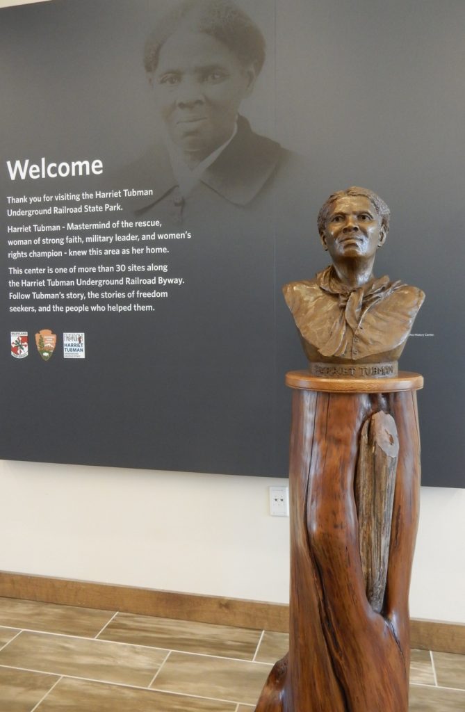 Tubman Bust, Harriot Tubman Visitor Center, Cambridge MD