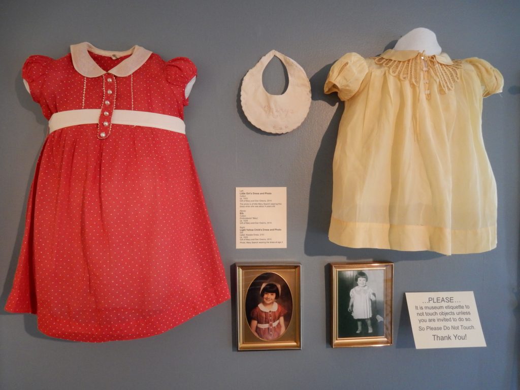 1930's Child Dress Sparta NJ Historical Society Museum