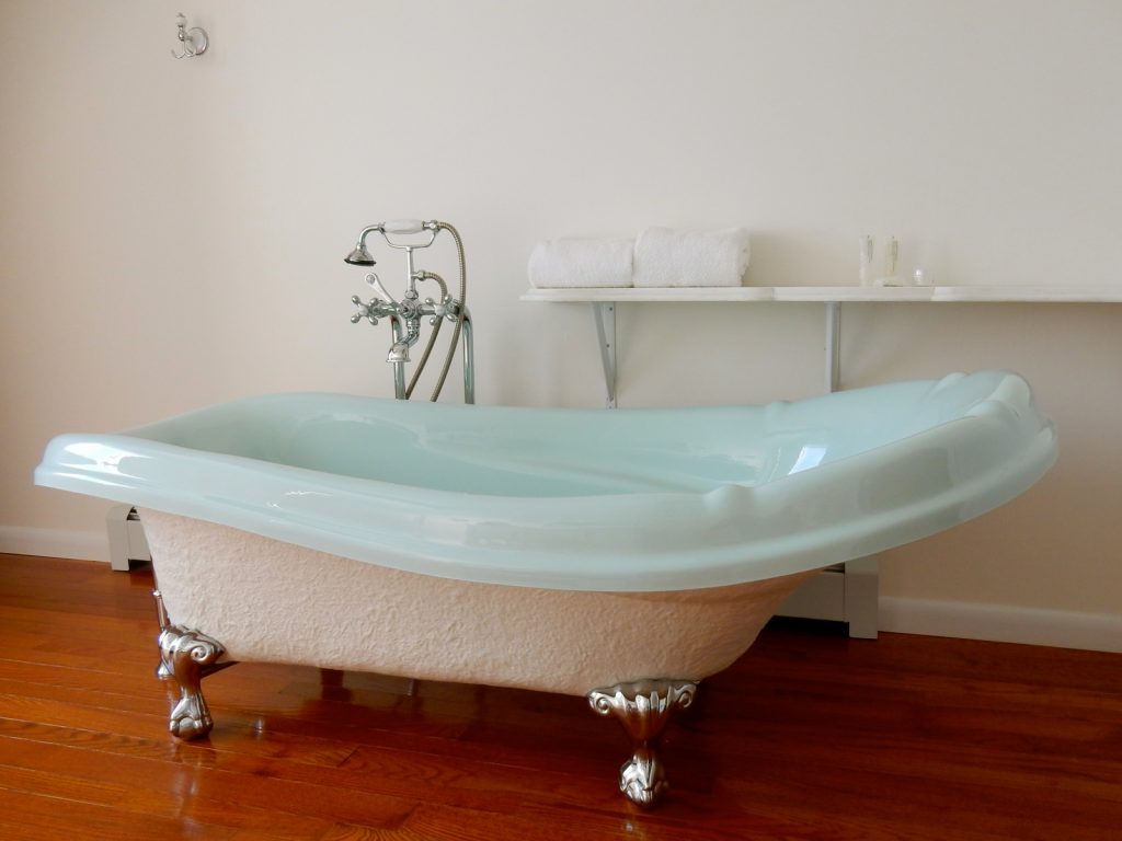 Bathtub at Silver Birches Resort Hawley PA