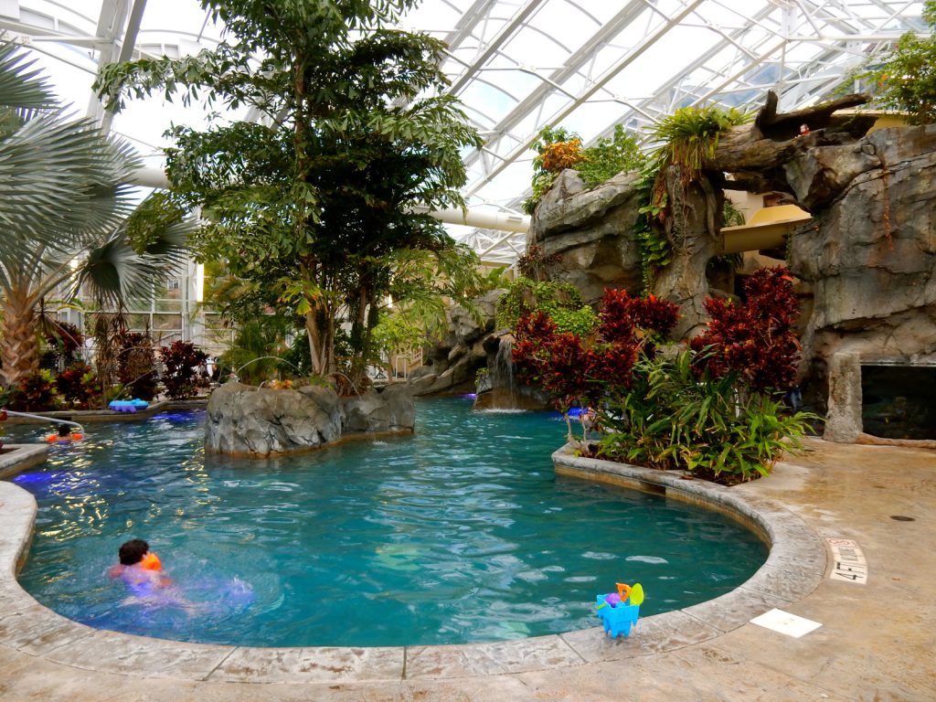 Bio-Sphere Pool Grand Cascades Lodge NJ