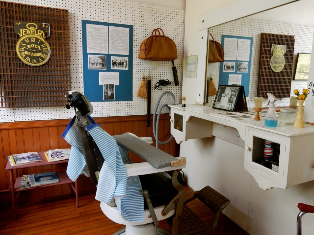 Local Barber, Black River Academy Museum, Ludlow VT