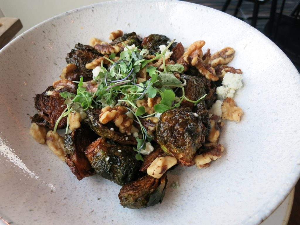 Glazed Brussel sprouts Cliff House ME