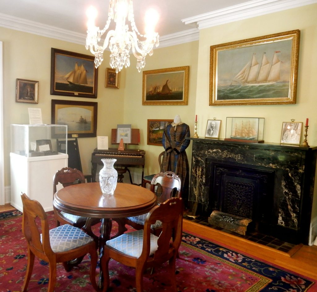 Mather House Parlor, Port Jefferson NY