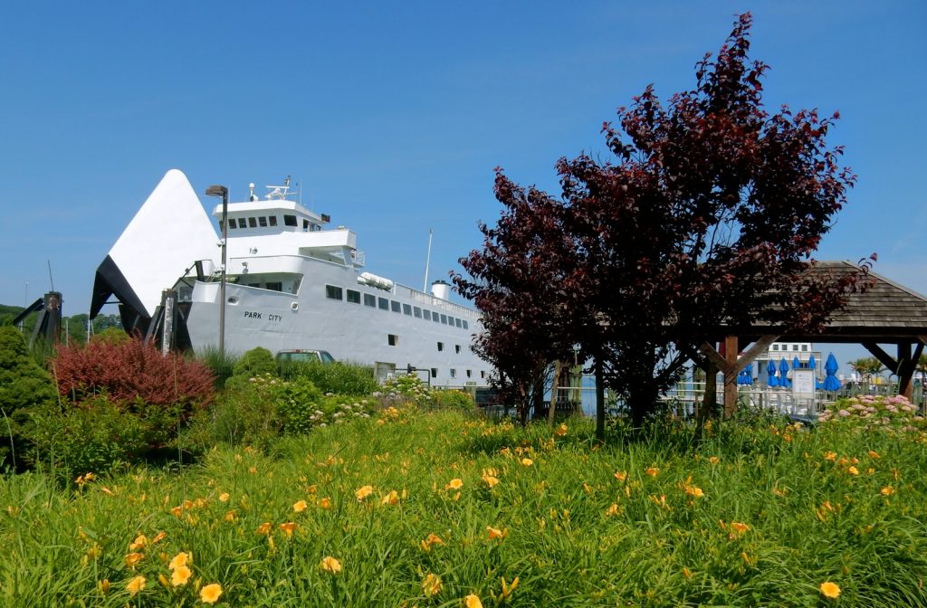 Port Jefferson Ferry from Danford's Hotel, Port Jeff NY