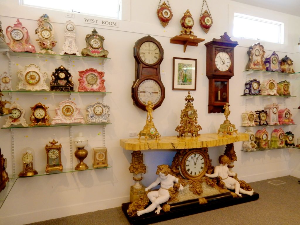 Room of Clocks, Spinney Clock Collection, Mather House Museum, Port Jefferson NY