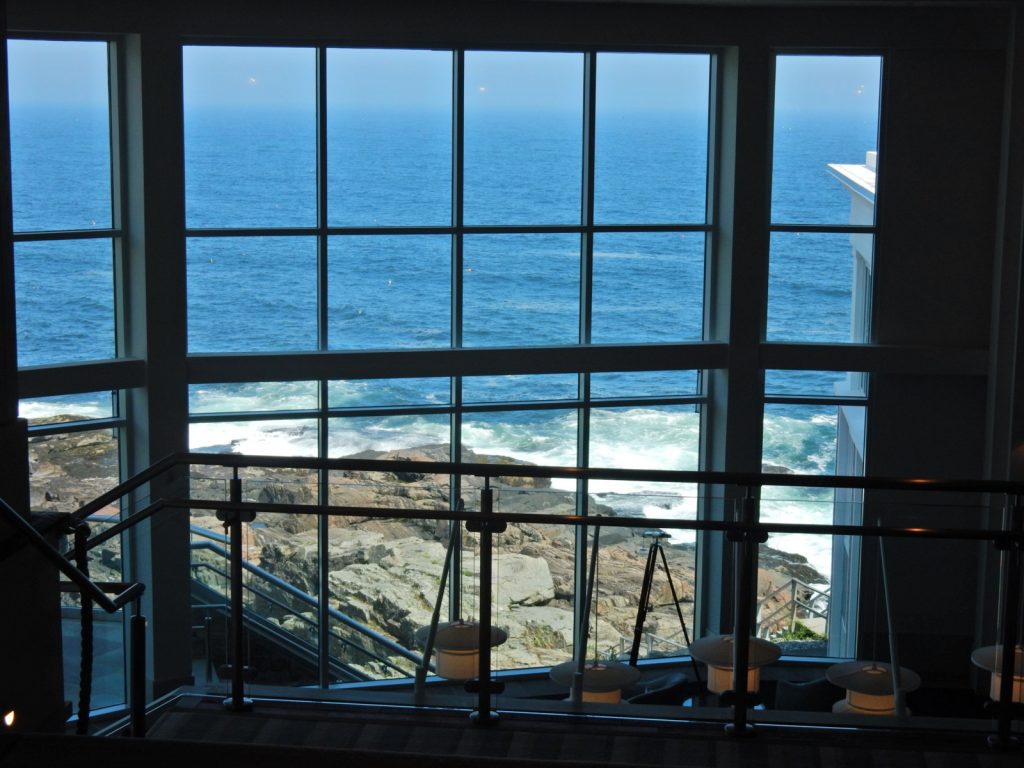 View from Lobby Cliff House ME