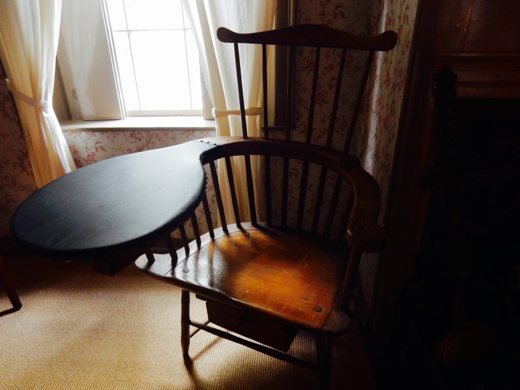 Henry Wadsworth Longfellow's fathers chair