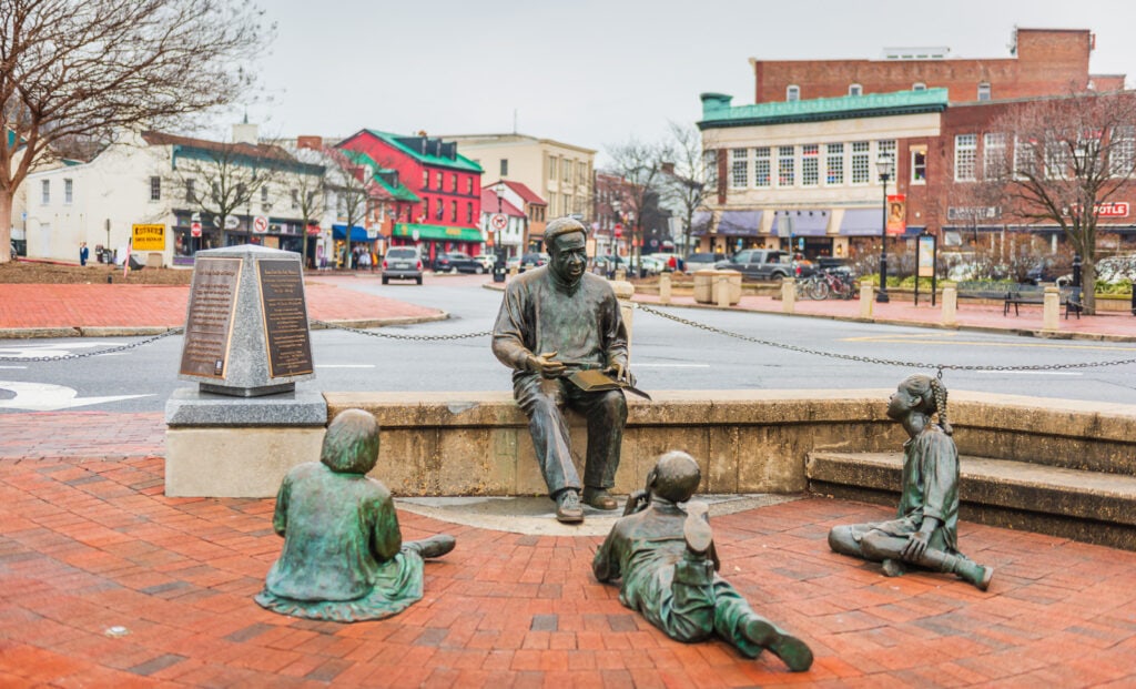 The Kunta Kinte - Alex Haley Memorial - Annapolis MD