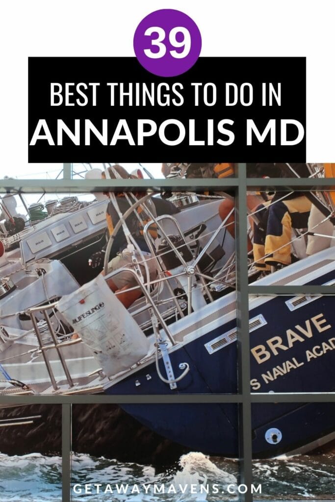 Best things to do in Annapolis MD Pin