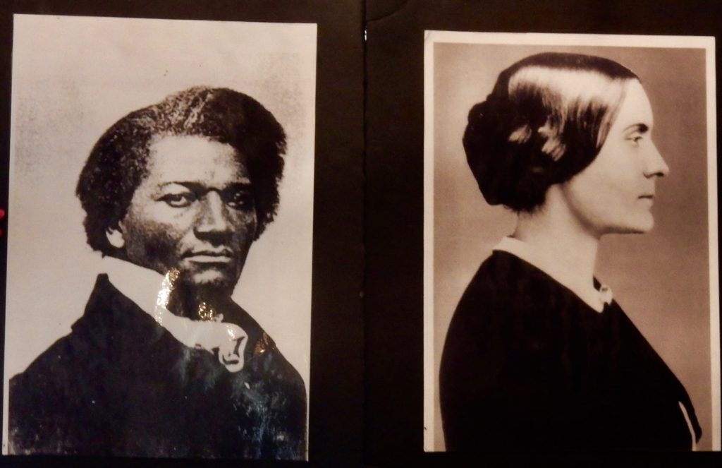 Susan B Anthony and Fredrick Douglas photo