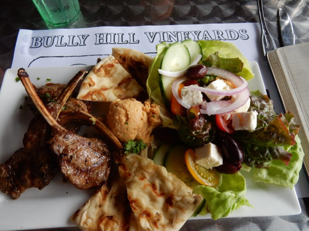 Bully Hill Vineyards food