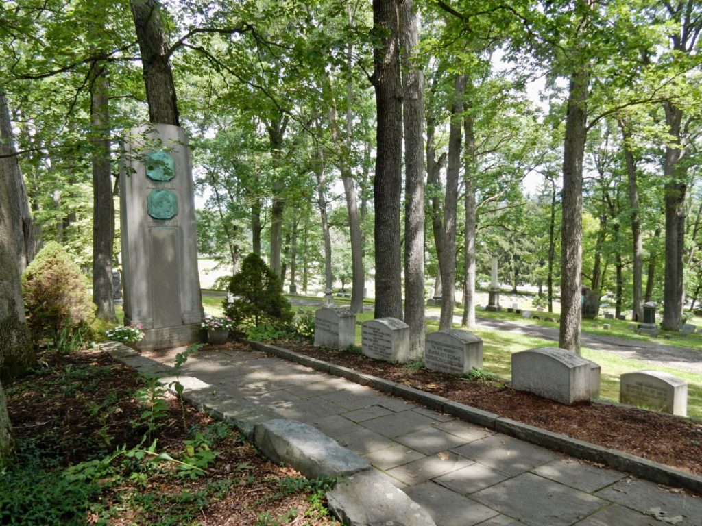 Mark Twain Samuel Clemens Grave Site Elmira NY