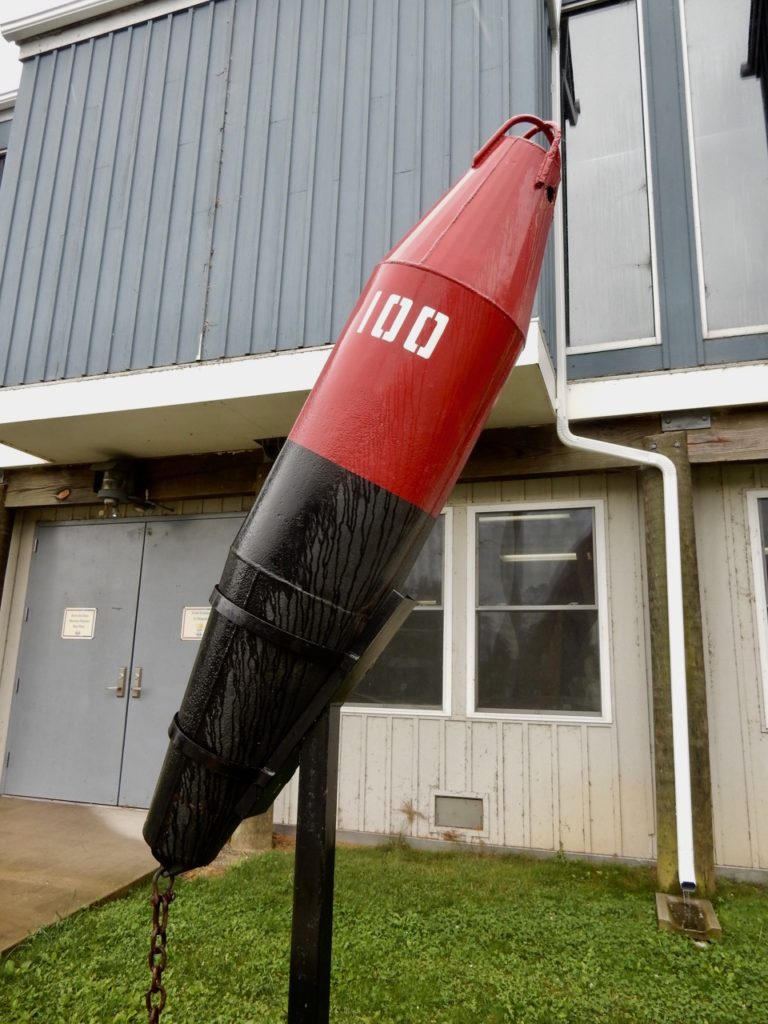 Red Nun out of Water, Havre de Grace Maritime Museum MD