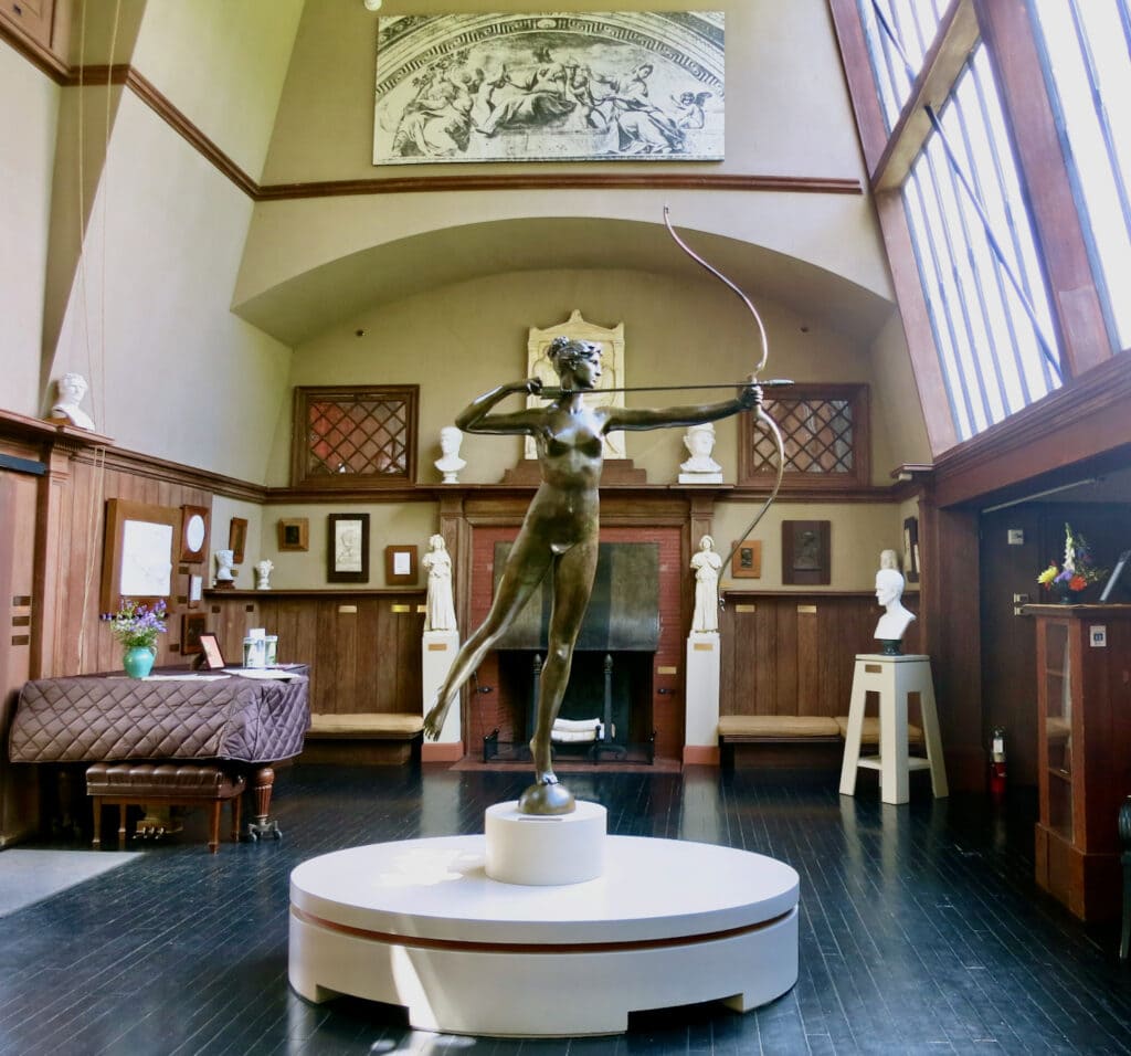 Diana statue at St. Gaudens NHS NH