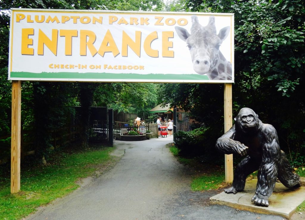 Entrance Plumpton Park Zoo Rising Sun MD