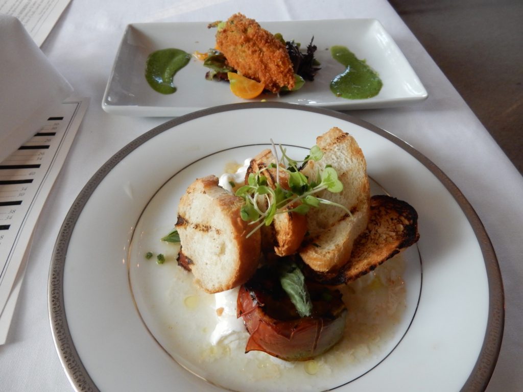 Farm Fresh Plate Pleasant Valley Inn Hammondsport NY