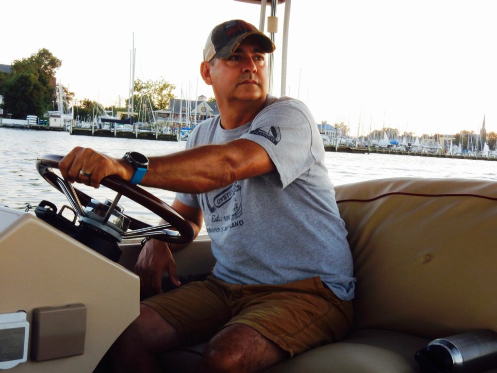 Greg Horn, Owner, Annapolis Electric Boat Rentals